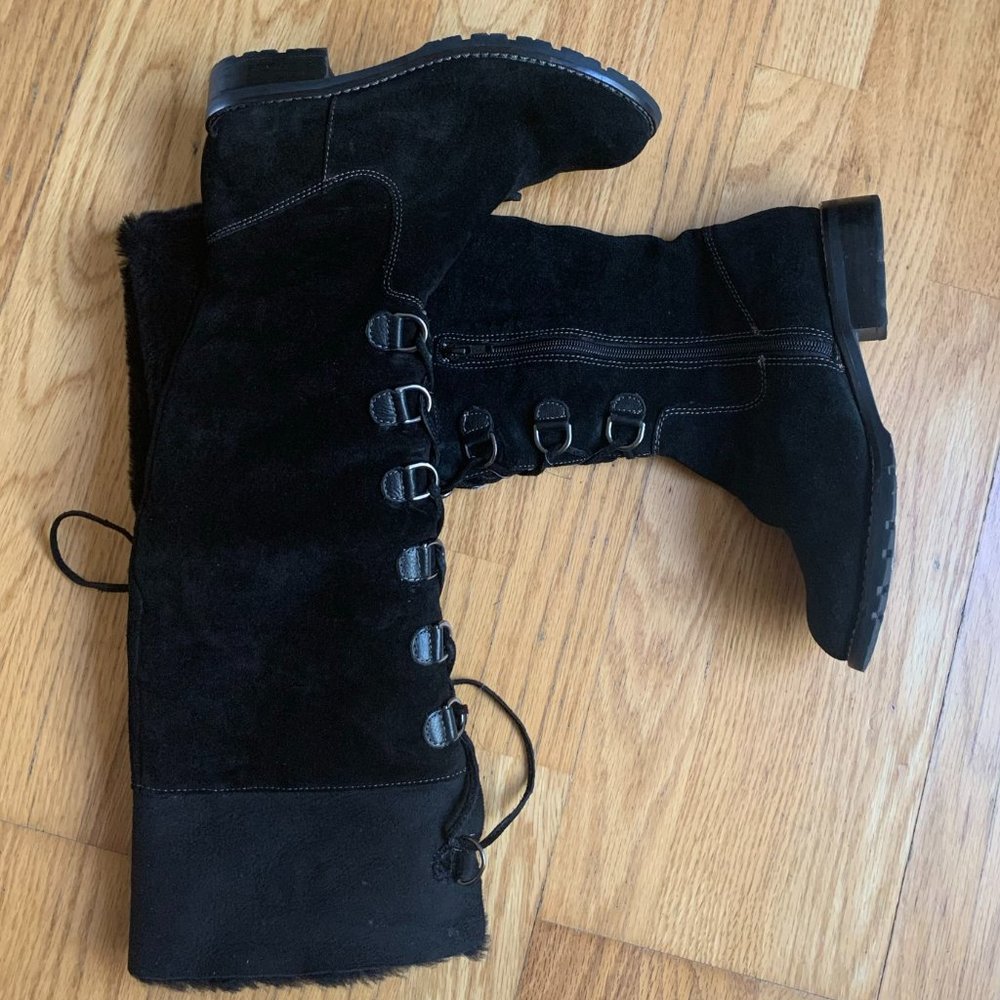 Sofft Genuine Suede Knee Boots